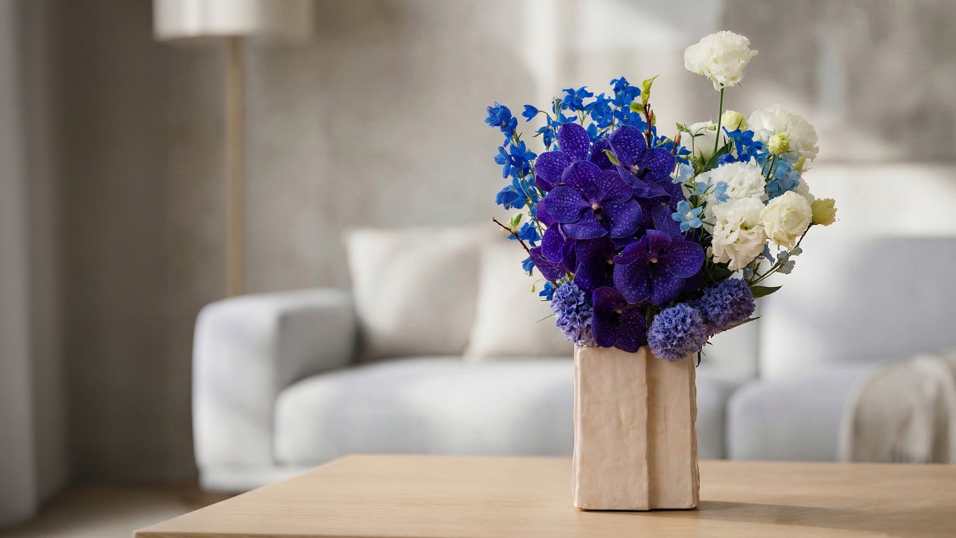 客廳｜藍紫漸層