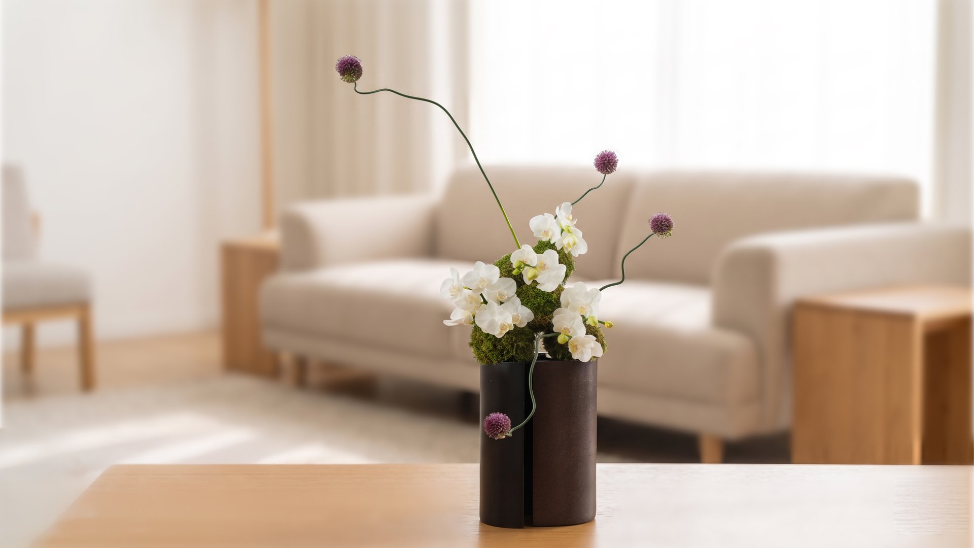 玄關｜立體花藝